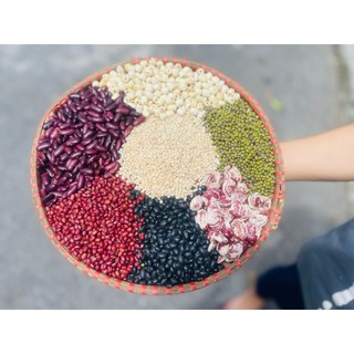 Đậu đỏ, đậu đen , đậu xanh, đậu ngự, ý dĩ, hạt sen.... các loại hạt dinh dưỡng mix
