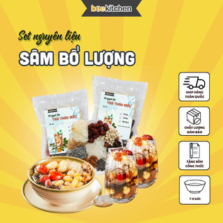Set Tự Nấu Nước Sâm Bổ Lượng tiện lợi Nhà Bee - Thành phẩm 3L nước sâm chuẩn vị