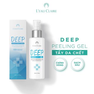 Gel tẩy tế bào chết dưỡng ẩm sạch sâu L'eau Claire Deep Peeling Gel 80ml