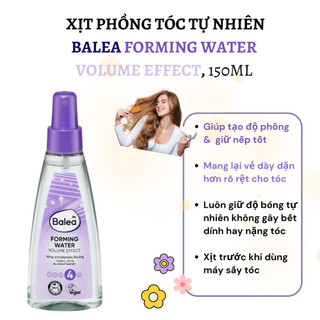 Xịt phồng tóc, dưỡng tóc và giữ nếp Balea 150ml