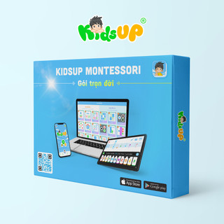 Thẻ học Kids UP - KidsUp Montessori gói Trọn Đời