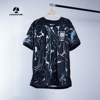 Áo đội tuyển Hàn Quốc leaguestore 23/24 - bộ quần áo đá bóng màu đỏ màu loang vải thái dệt mịn form âu