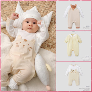 Bộ bodysuit có tất chính hãng cho bé sơ sinh