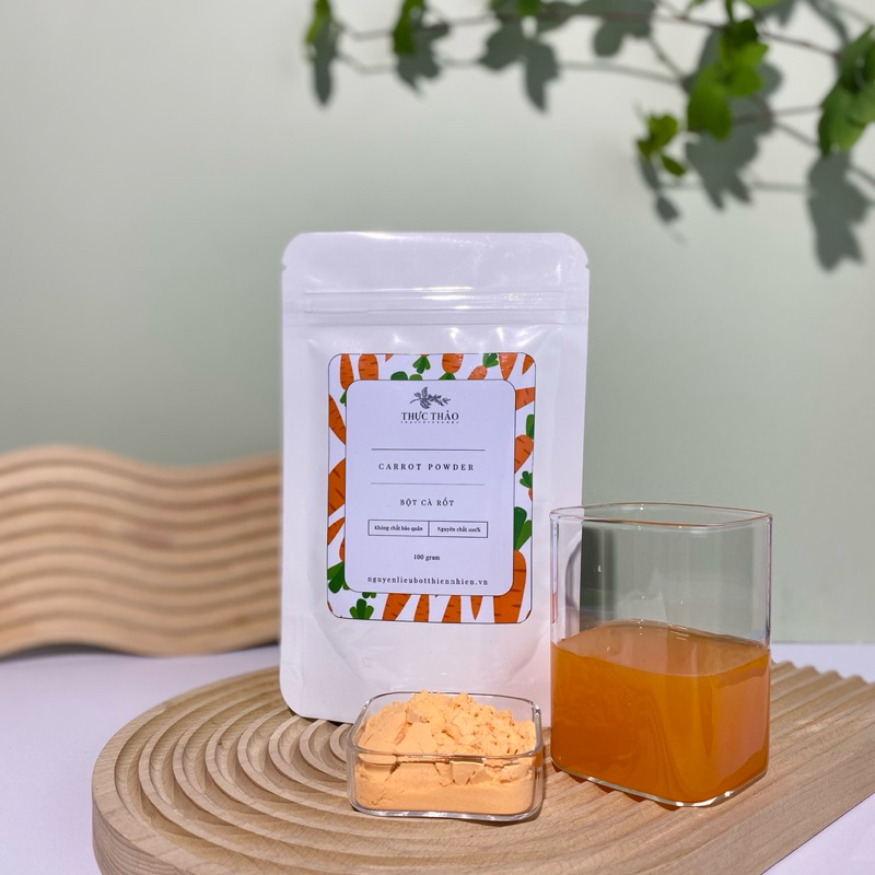 Bột Cà Rốt Nguyên Chất