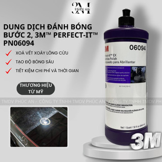 Dung dịch đánh bóng 3M, bước 2 06094 PERFECT-IT EX MACHINE POLISH 946ML chuyên đánh bóng sơn xe