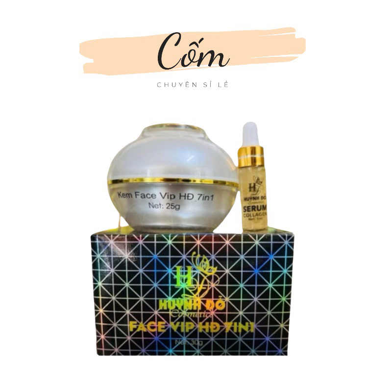 [ Tặng serum ] Kem Face Vip Huỳnh Đỗ