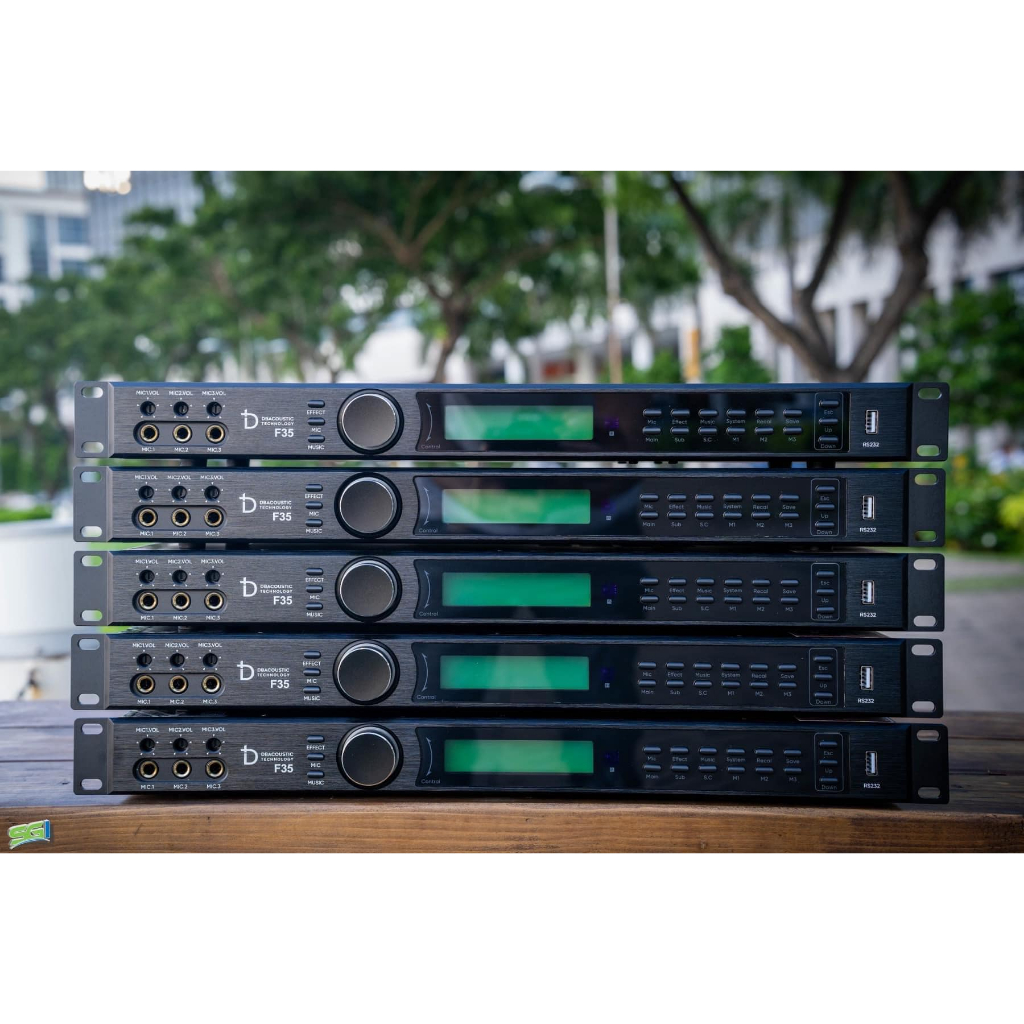 Vang số DBacoustic F35 chính hãng, Chip DSP 21571, Chống Hú Tốt, Echo Reverb Cực hay