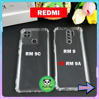 Ốp Redmi 9 / 9A / 9C Bảo Vệ Cam, Chống Sốc, Trong Suốt, Silicon