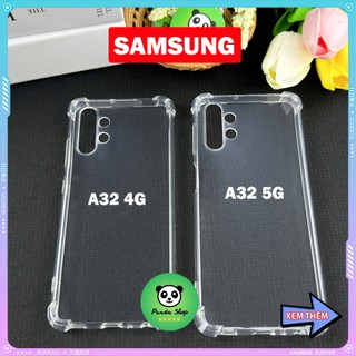 Ốp Samsung A32 4G / A32 5G Bảo Vệ Cam, Chống Sốc, Trong Suốt, Silicon