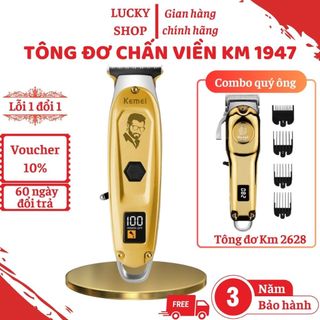 Tông Đơ chấn viền, Tông Đơ Cắt Tóc Kemei PG1947, Tông đơ cắt tóc người lớn trẻ em chính hãng