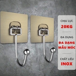 Set 10 móc chịu lực- móc dán tường chịu lực