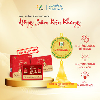  HỒNG SÂM KIỆN KHANG - VCP Pharma - Hỗ trợ tăng cường sức đề kháng, giảm mệt mỏi, tăng cường sức khỏe