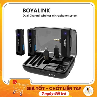 Boyalink / boyalink a1 - micro cài áo không dây 2.4ghz cho điện thoại, máy ảnh, phạm vi thu 100m