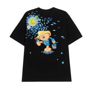 Áo Thun Local Brand Unisex Cổ Tròn, Áo Thun Nam Nữ Chất Cotton Họa Tiết Gấu Teddy ( KHÔNG KÈM GẤU )- OV488