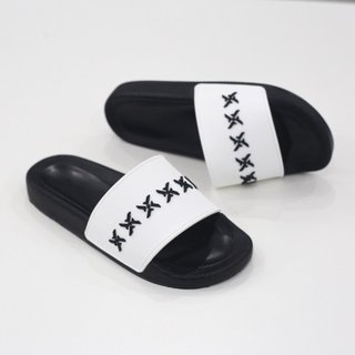 Dép nam nữ quai ngang xu hướng quai cao su LOGO XT YOFEET Mã: CM 49