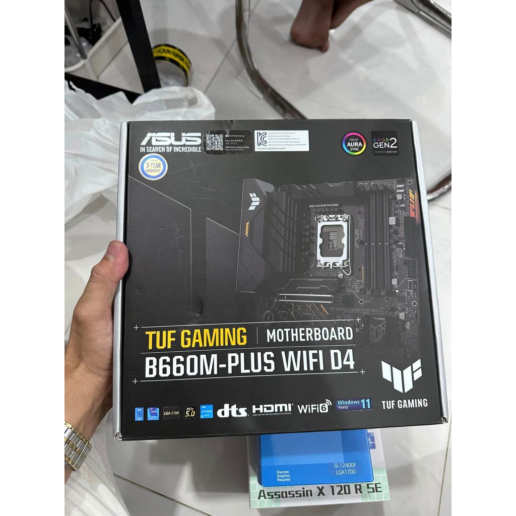 B660M tuf plus wifi socket 1700