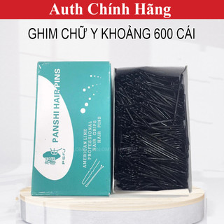 Kẹp gim chữ Y cài tóc chuyên nghiệp bọc sơn đen chống gỉ