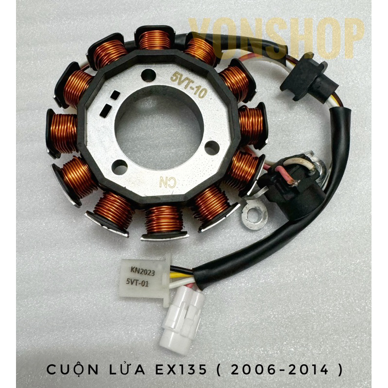 Cuộn Lửa ( Mâm Lửa ) Cho Xe Exciter 135 ( 2006 - 2014 ) Hàng Cao Cấp