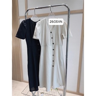 Váy Linen 2 Màu 2605VN