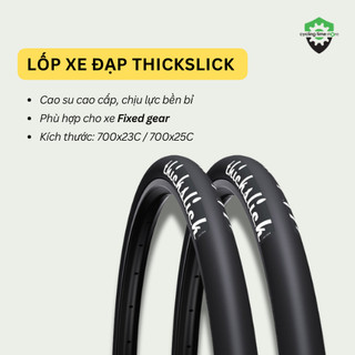 Lốp xe đạp wtb thickslick 700x23c, 700x25c thích hợp cho xe fixed gear