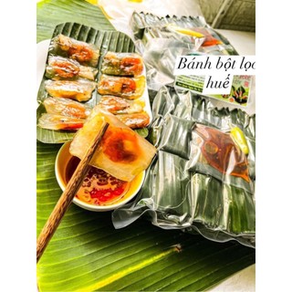 set 30 cái BÁNH BỘT LỌC HUẾ (bánh sống về hấp)