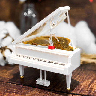 Hộp Nhạc Hình Đàn Piano Lên Dây Cót - Piano Music Box
