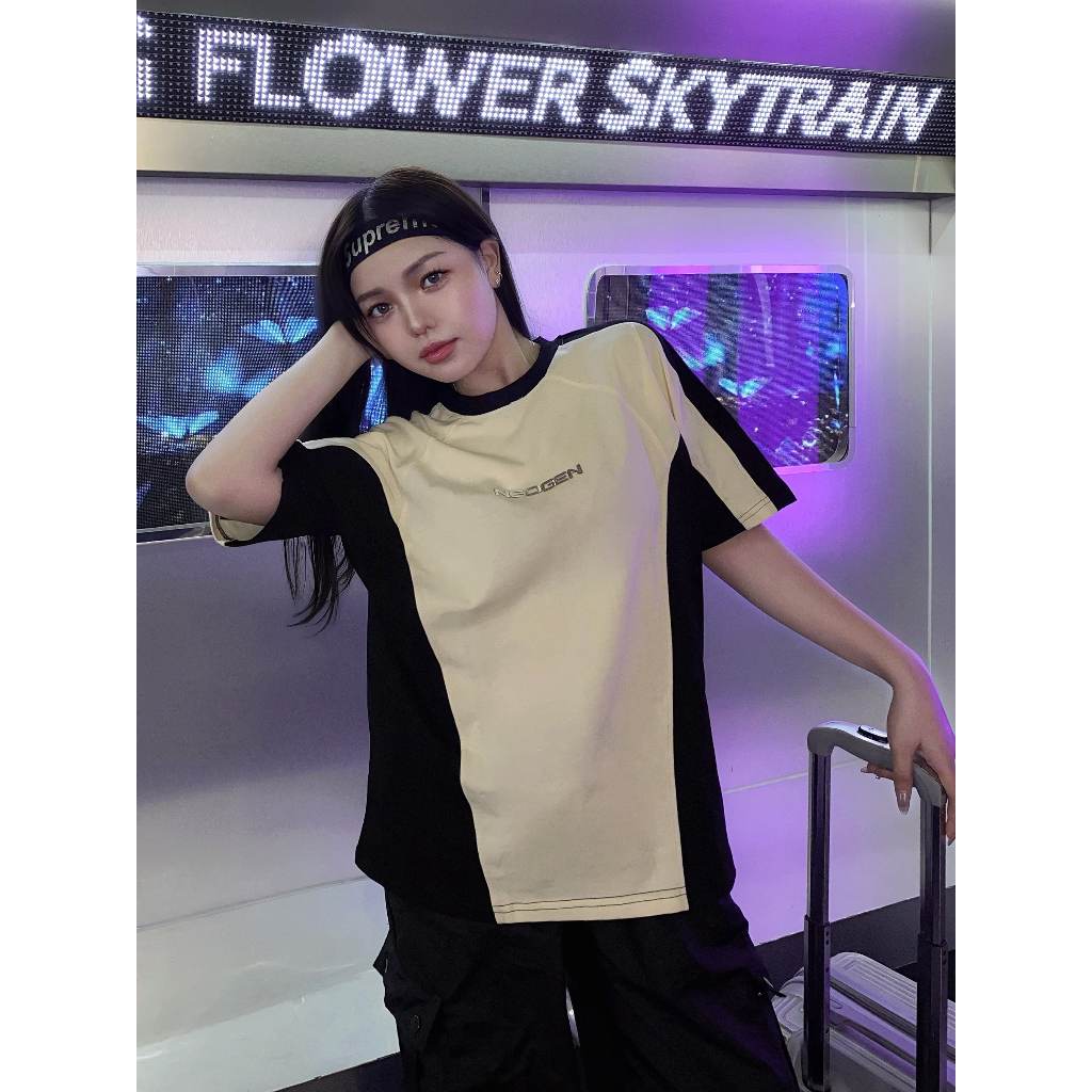 Áo Thun Lạnh Unisex  HALEY NT90 form rộng tay lỡ nam nữ cao cấp 100% cotton thoáng mát | BigBuy360 - bigbuy360.vn