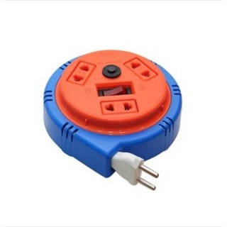 Ổ cắm kéo dài quay tay - Kiểu đĩa bay mini- Lioa [Bảo hành 10 năm] [Cam kết hàng chính hãng]
