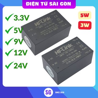 Module Nguồn AC-DC Hi-Link HLK-5M03 / HLK-5M09 / HLK-5M12/ HLK-5M05/ HLK-5M24 / 3.3V/5V/9V/12V/24V