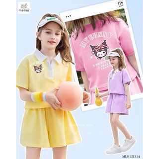 Bộ Melisa Kuromi cổ trắng