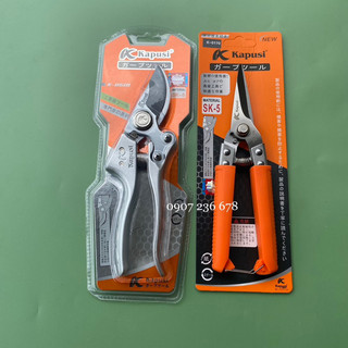 Combo Kéo cắt cành, kéo tỉa cành sk5 kapusi nhật