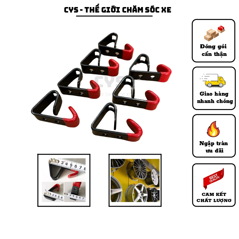 Móc Treo Mâm Ô Tô, Móc Treo Lazang Xe Ô Tô Siêu Bền