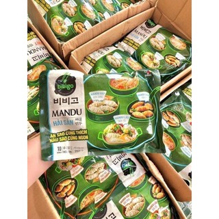 BÁNH MANDU BIBIGO (Nhân Hải sản/ Nhân thịt)