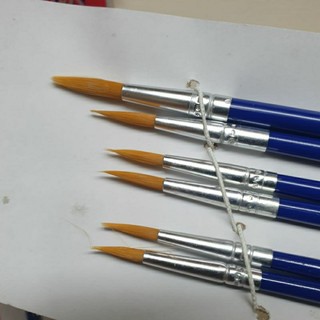 [MUA SỈ GIẢM 10%] [COMBO 2 BỘ] Cọ vẽ bộ (6 cây/bộ), đầu cọ nhọn (03419)