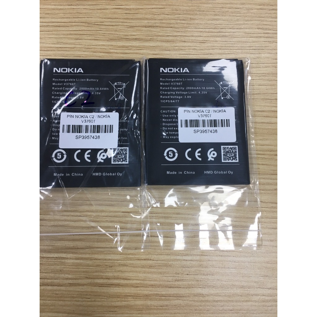 Thay Pin Nokia C2 (V3760T)