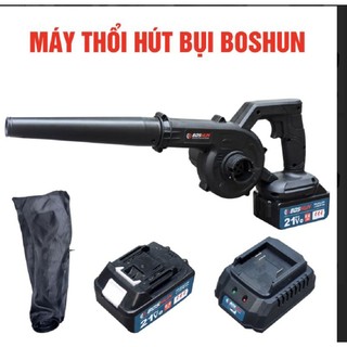 máy thổi hút bụi 2 chức năng BOSHUN bin 10cell