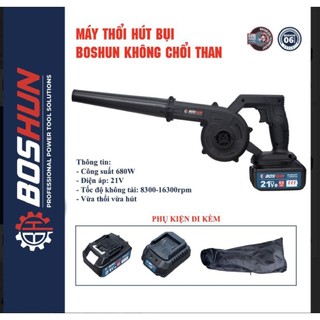 Máy thổi hút bụi 2 chức năng boshun bin 10cell