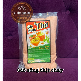 Giò sống thịt chay 500g