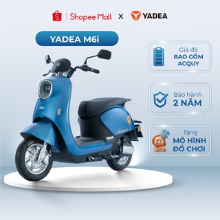 Xe máy điện yadea m6i 101km một lần sạc - bảo hành 2 năm