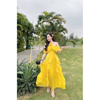 MAXXI TRỄ VAI CỔ HOA DÂY
