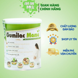 Sữa hạt bầu Gumilac Mama lon 650g -Dinh dưỡng trọn vẹn cho mẹ thai kì khỏe mạnh