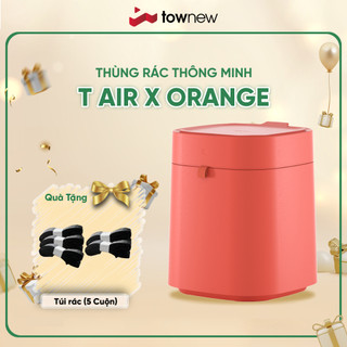 Thùng rác cảm ứng thông minh TOWNEW T AIR X 13.5L - Tự động hàn túi, thay túi rác - Hàng Chính Hãng- BH 12 tháng
