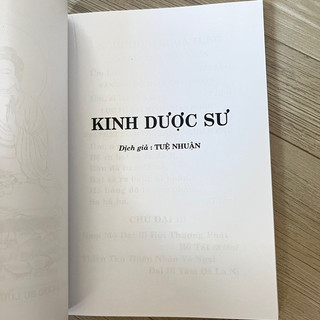 Kinh Dược Sư và Sám Pháp Dược Sư