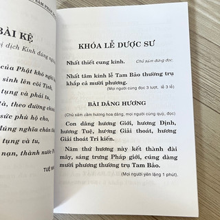 Kinh Dược Sư và Sám Pháp Dược Sư