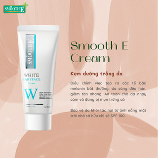 Smooth E VN - Kem Dưỡng Trắng Da Smooth E White Babyface Cream