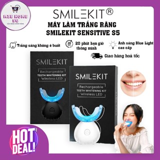  Máy làm trắng răng Smilekit Sensitive S5 Làm Trắng Răng Không Ê Buốt Hiệu Quả Nhanh Chóng Chỉ Sau 1 Tuần Sử Dụng 
