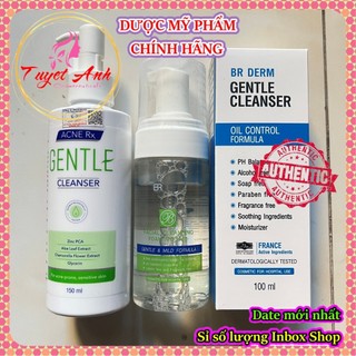 Sữa rửa mặt dịu nhẹ, không khô da, ngừa mụn BR Derm Gentle Cleanser Thái 100ml
