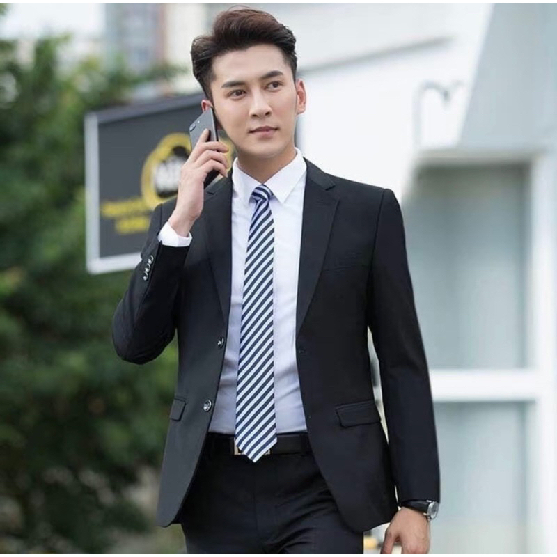 Bộ vest nam cao cấp [Tặng cavat+ phụ kiên] , vest chú rể, vest công sở, vest  nam đẹp, bộ suit nam