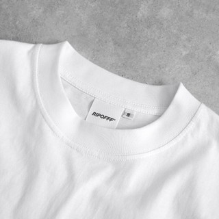 RIPOFFF Blank Boxy Tee (Áo thun trơn tay ngắn form boxy)