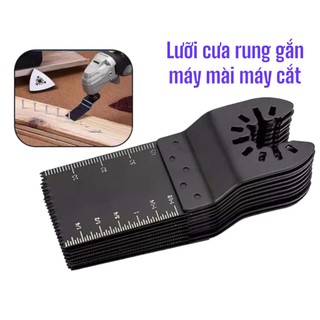 Dao rung gắn máy mài cắt cầm tay đa năng lưỡi cưa rung, đầu chuyển cưa rung cắt gỗ kim loại 20-34mm